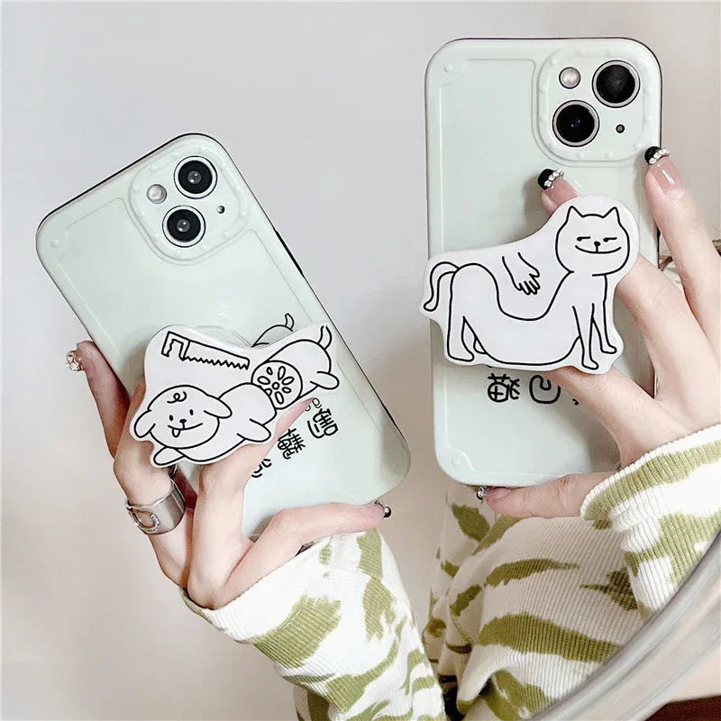 Funny Kitten Puppy iPhone Case - Viexta