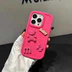 Three-dimensional Bear Machine iPhone Case - Viexta