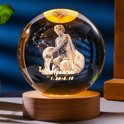 3D Constellation Crystal Ball