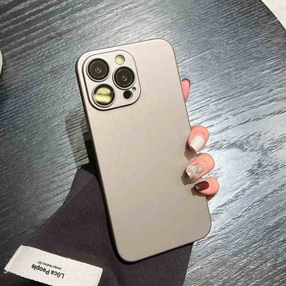 Solid Color Ultra-thin Frosted iPhone case