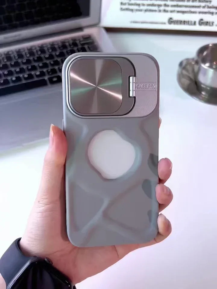 Lens Bracket Magnetic Sucker iPhone Case - Viexta