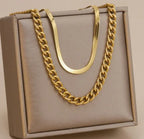 Multilayer Chain Snake Bone Chain - Viexta