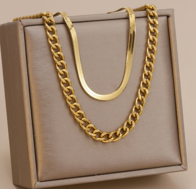 Multilayer Chain Snake Bone Chain