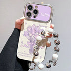 Electroplated Flower iPhone Case Protector - Viexta