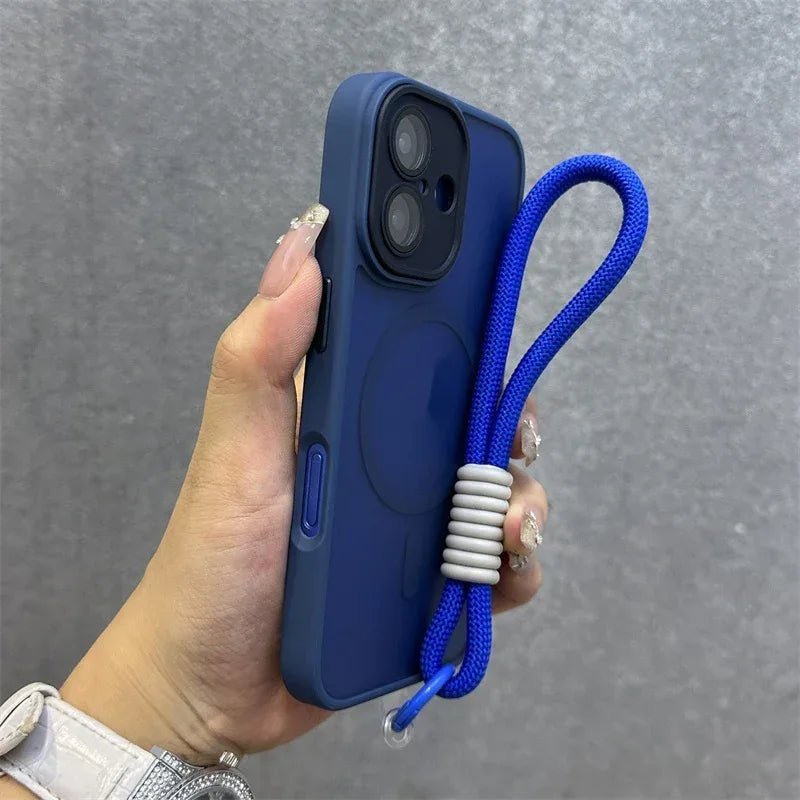 Skin-sensitive Frosted Magnetic iPhone Case - Viexta