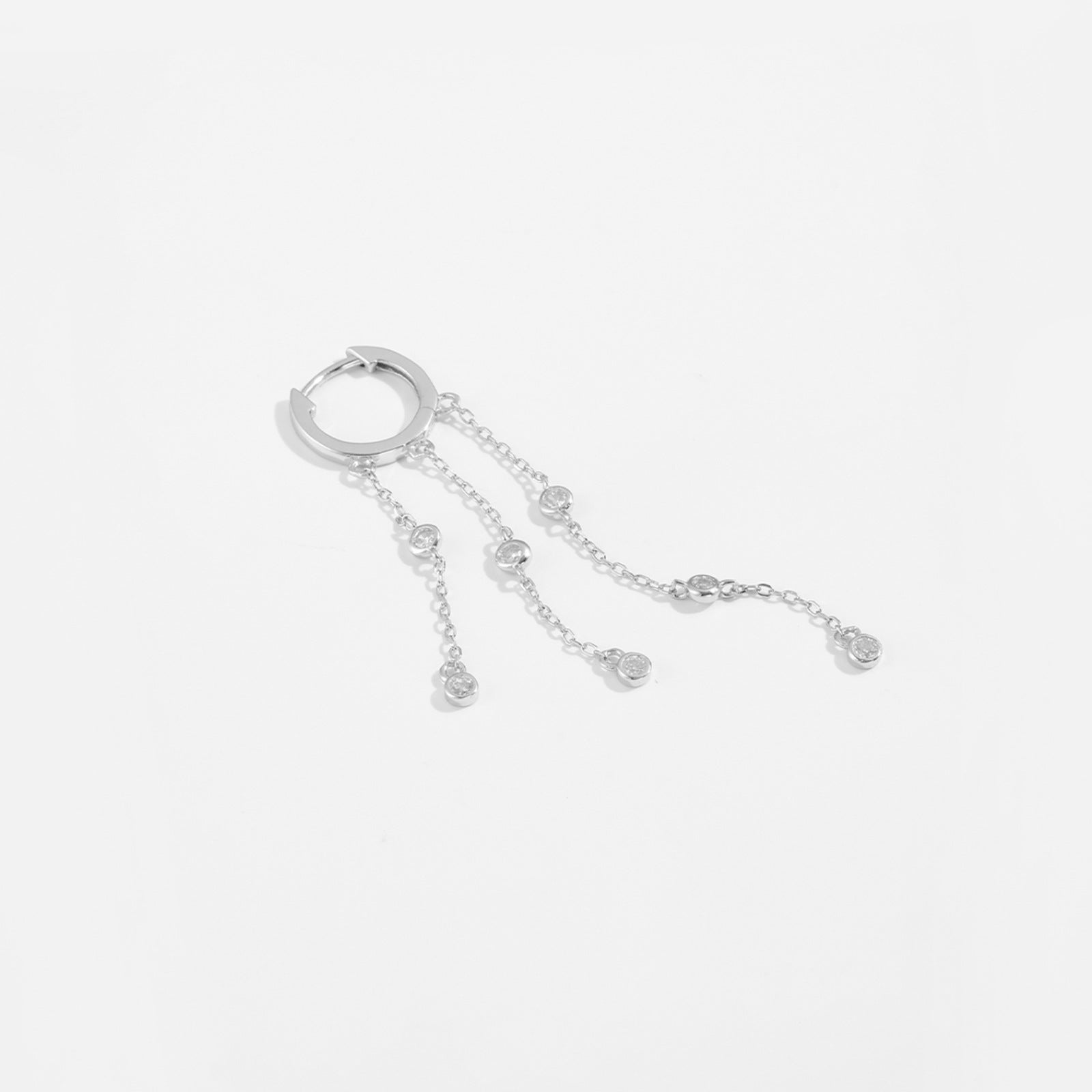Sterling Silver Tassel Earrings