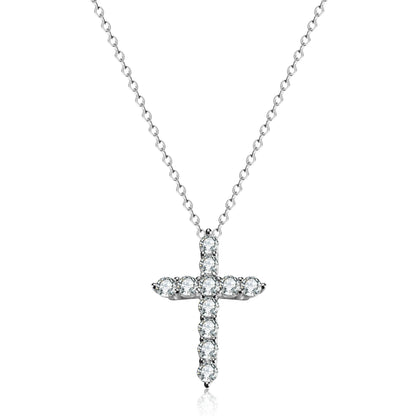 Trend Diamond Cross Necklace