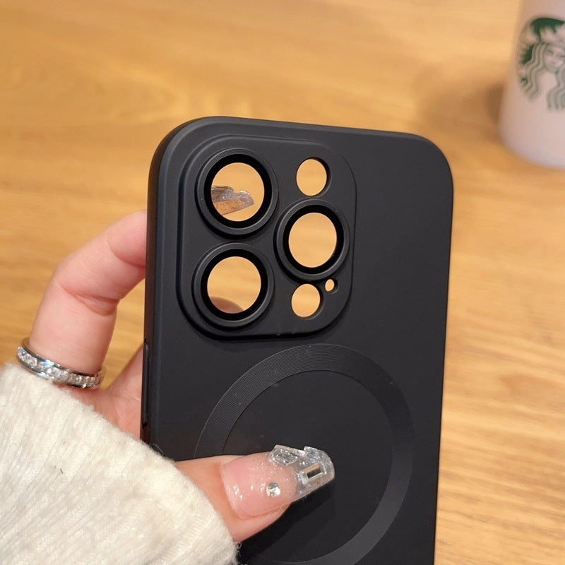 Magnetic Lens Protective iPhone Case