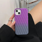 Gradient Three-dimensional iPhone case - Viexta