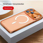 Precision-milled Matte Magnetic iPhone Case With Metal Edge - Viexta