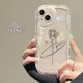 Roses Transparent Silicone iPhone Case - Viexta
