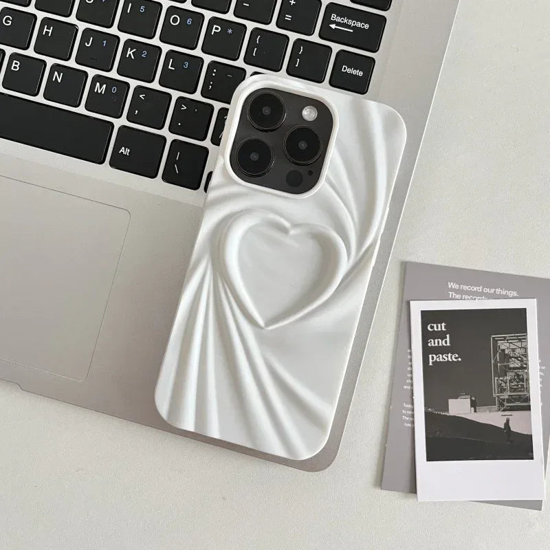 pleated-love-iphone-case - Viexta
