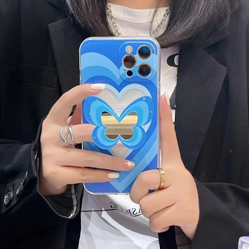 Color Butterfly Silicone Phone Case for IPhone - Viexta