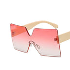 European And American Rimless Sunglasses - Viexta