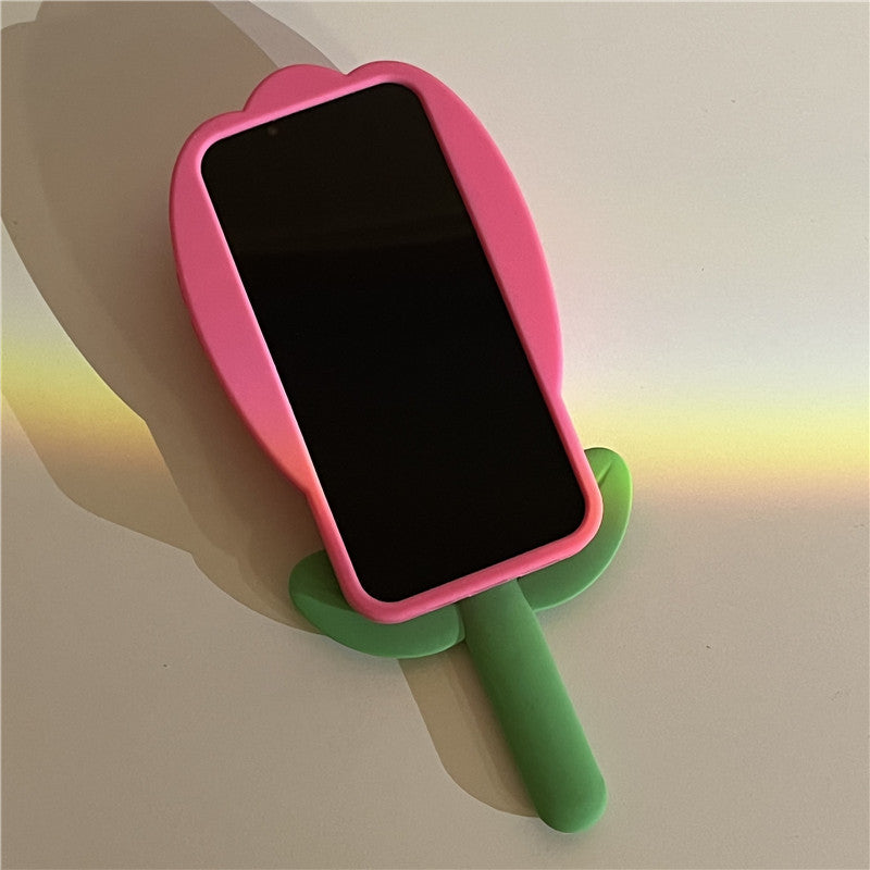 Tulip Flower Silicone Soft Case for IPhone