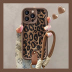 leopard-print-lanyard-iphone-case - Viexta