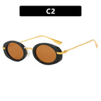 small-frame-oval-vintage-sunglasses - Viexta