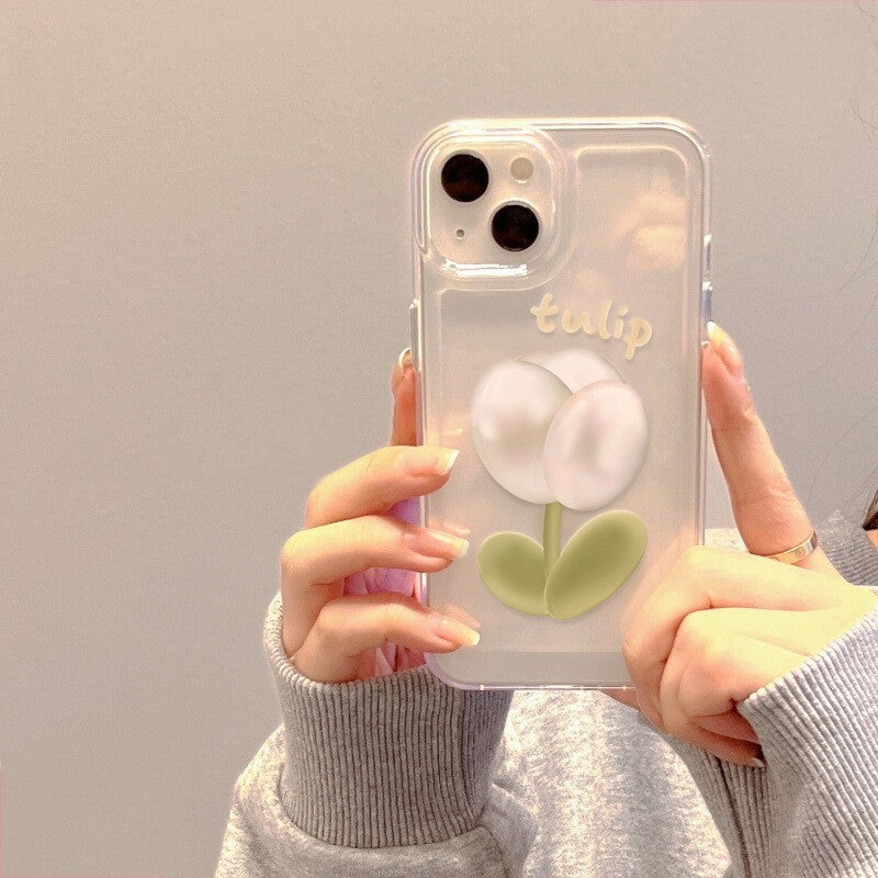 Transparent Anti-falling Soft iPhone Case
