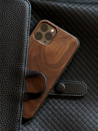 Wooden Protective Shell iPhone Case