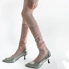 Lightweight, Slimming Mesh Socks For Women