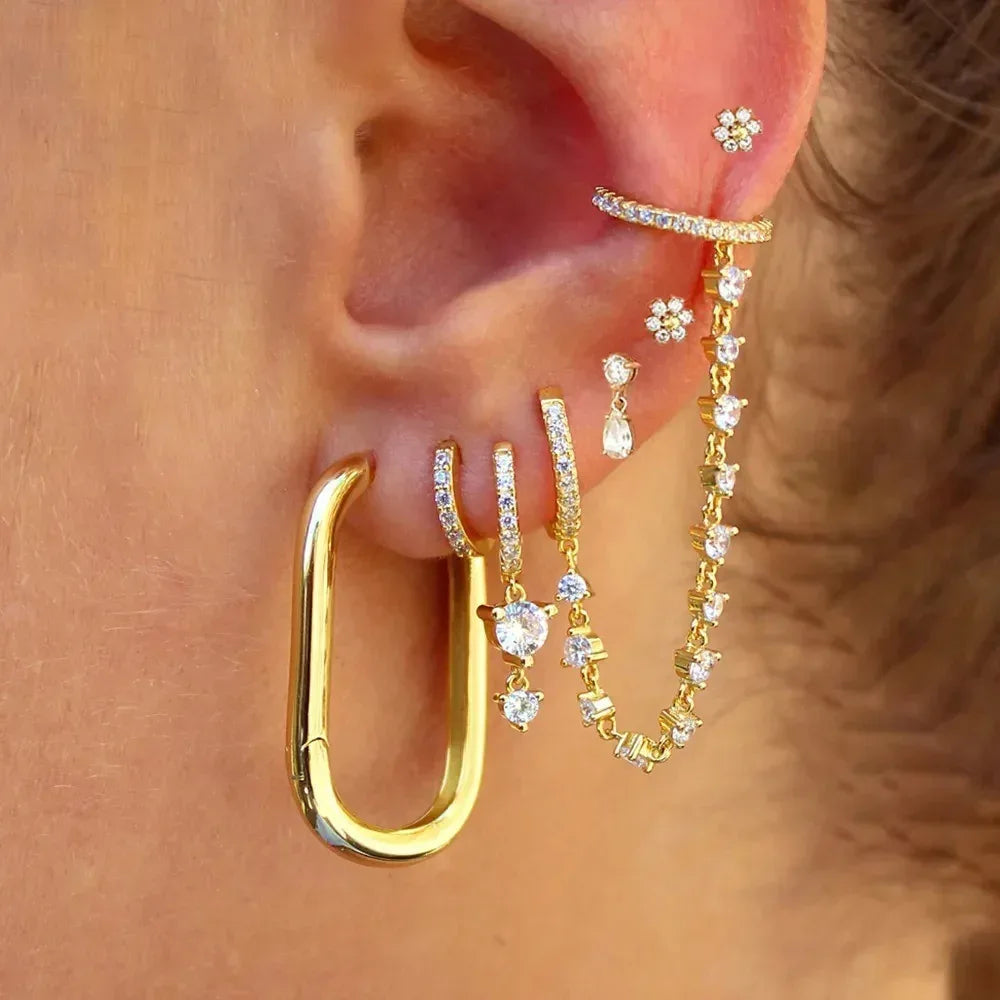 Tassel Integrated Ear Clip - Viexta