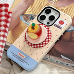3D Luminous Magnetic Suction Stand iPhone Case - Viexta