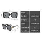 Oversized Square Sunglass