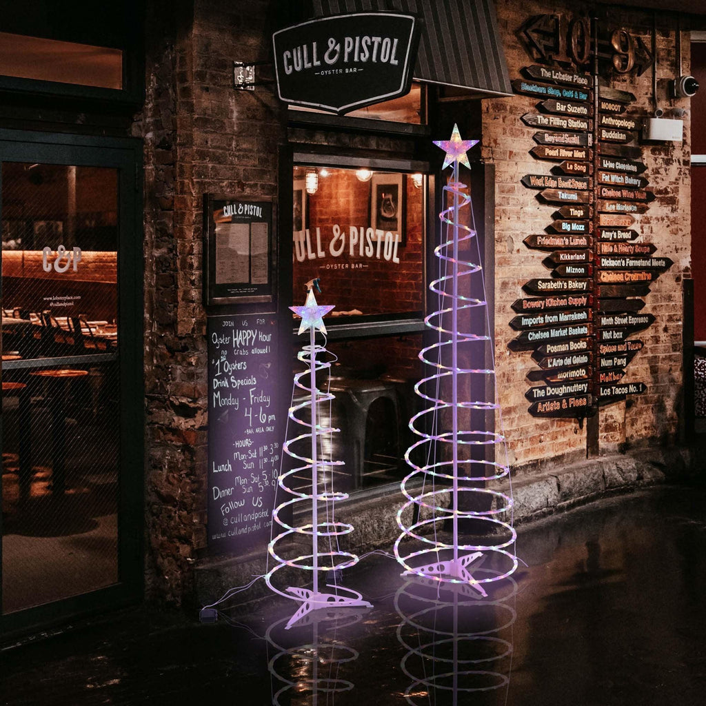 LED Spiral Christmas Tree Light - Viexta