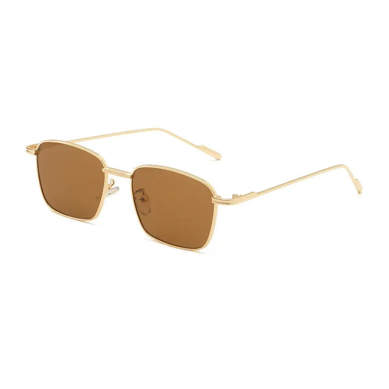 Metal Small Frame Versatile Sunglasses - Viexta