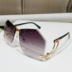 Rimless Sunglasses - Viexta