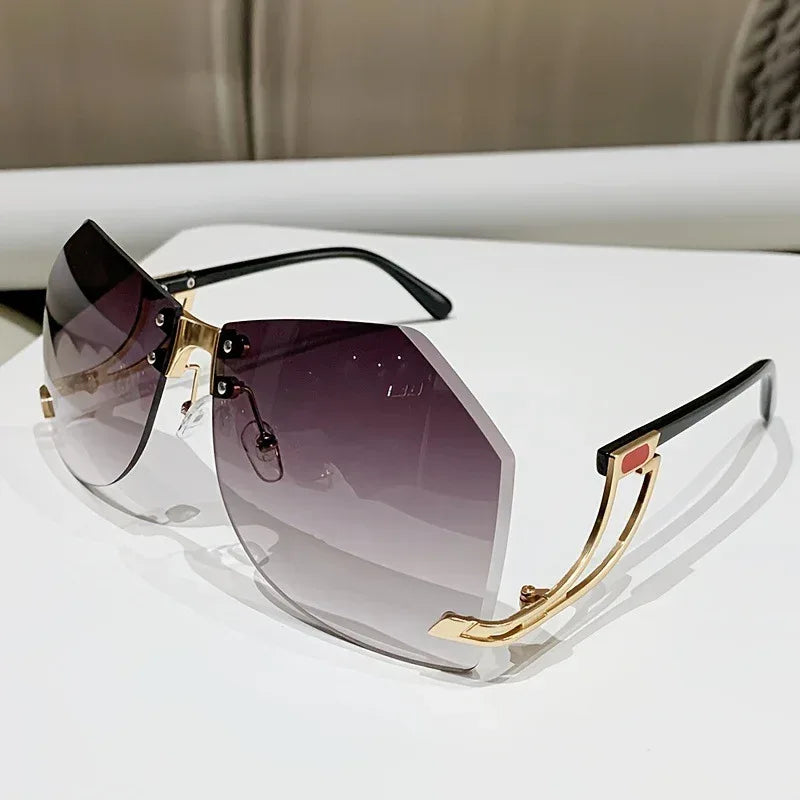Rimless Sunglasses - Viexta