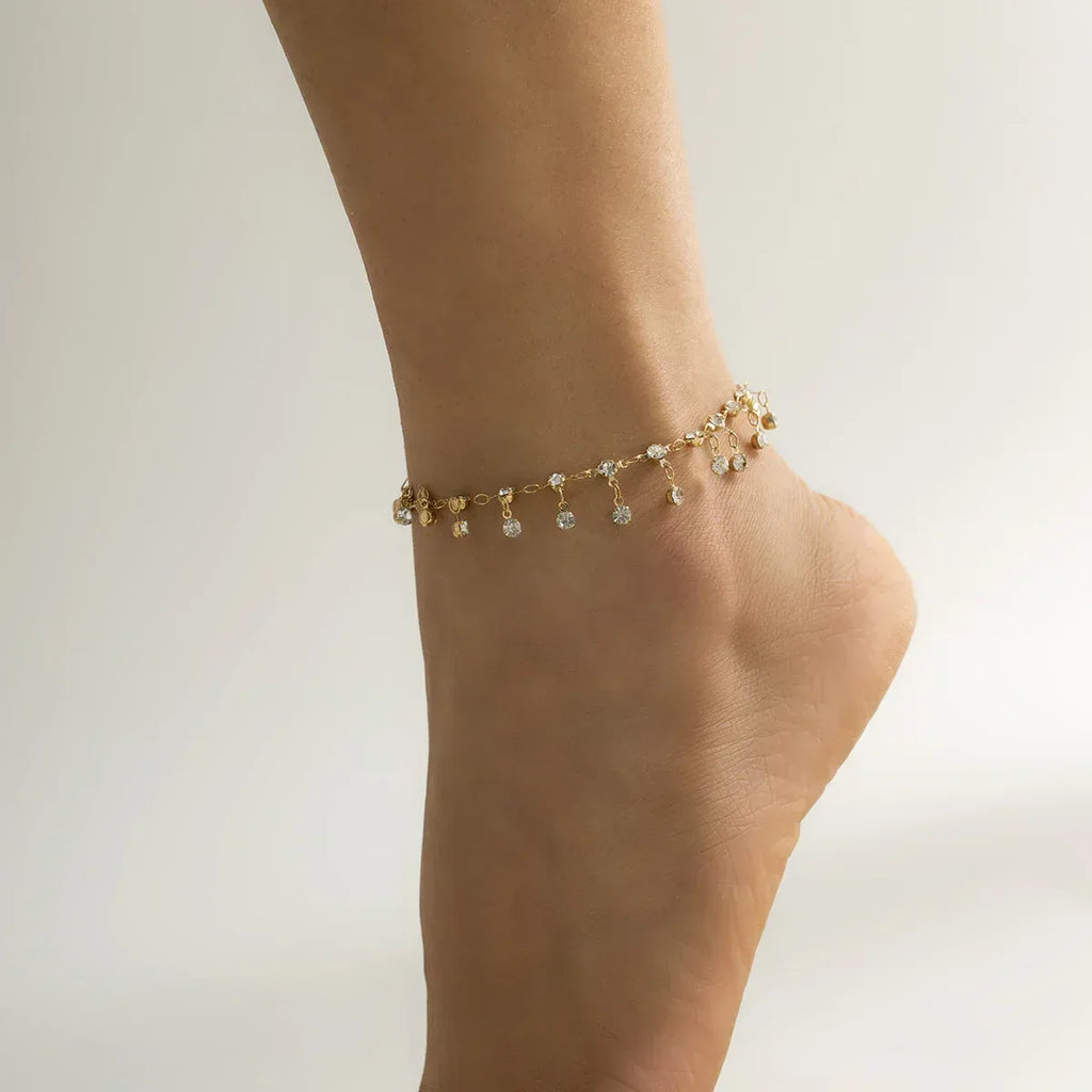 Graceful Zirconic Neckpiece/Anklet - Viexta