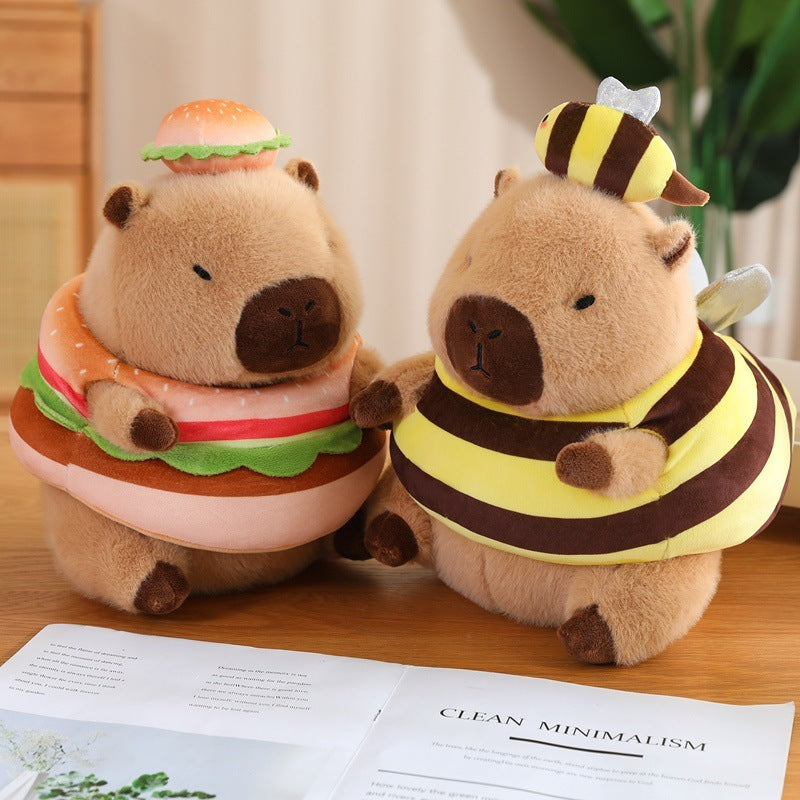 Capabala Doll Transformation Capybara Plush