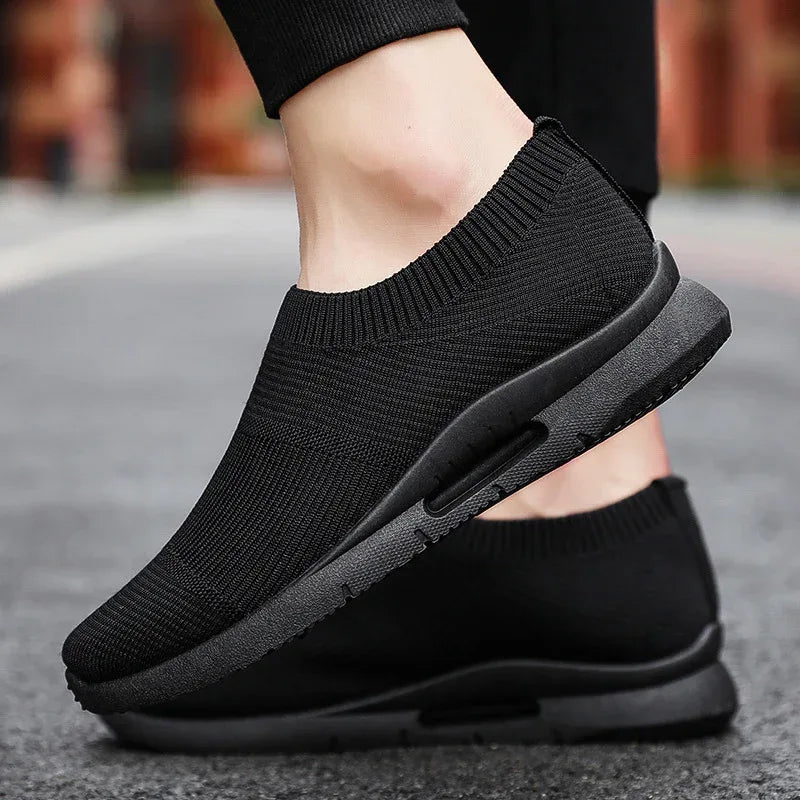 Flying Knit Casual Sneakers - Viexta