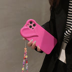 Rose Red Love Wristband iPhone Case - Viexta