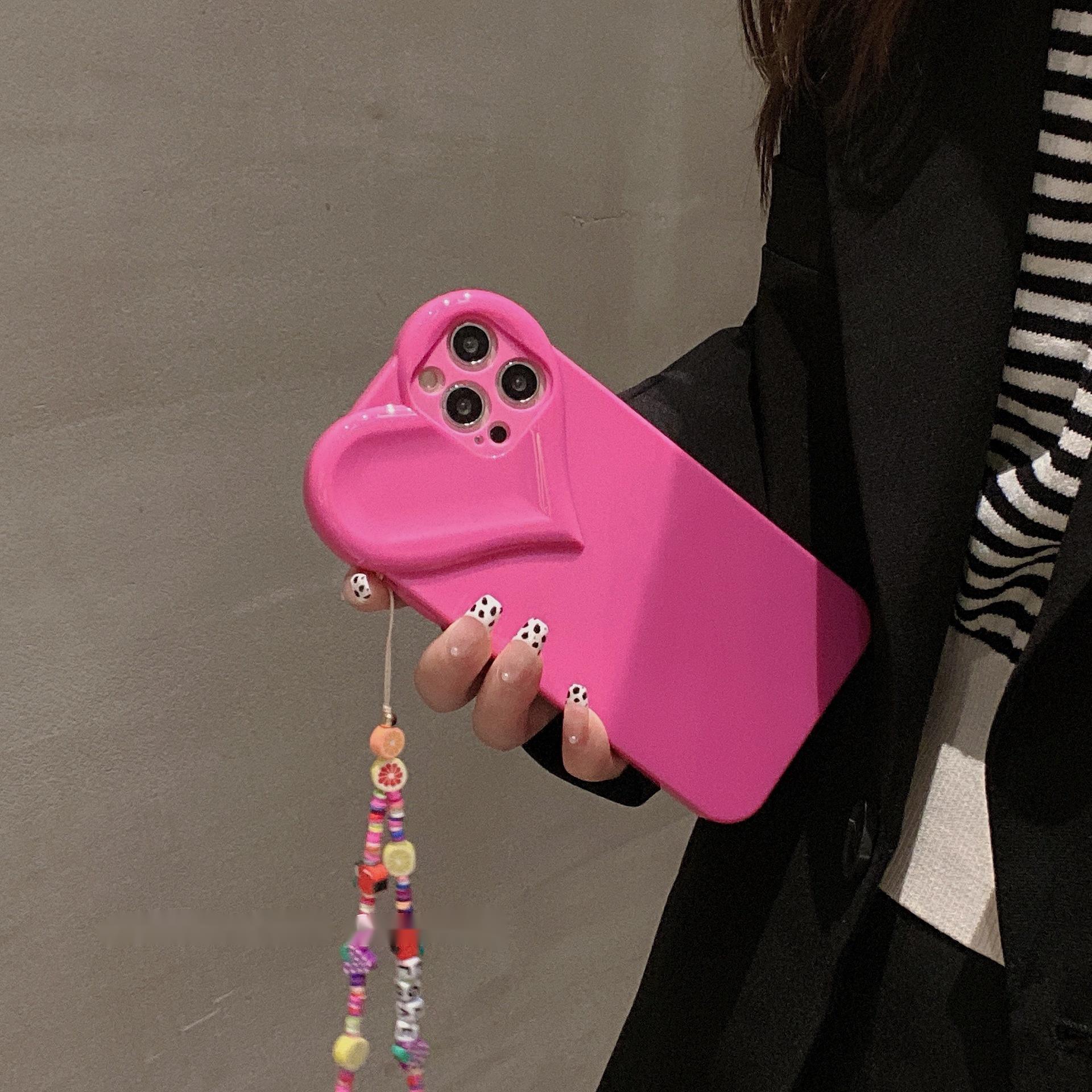 Rose Red Love Wristband iPhone Case - Viexta