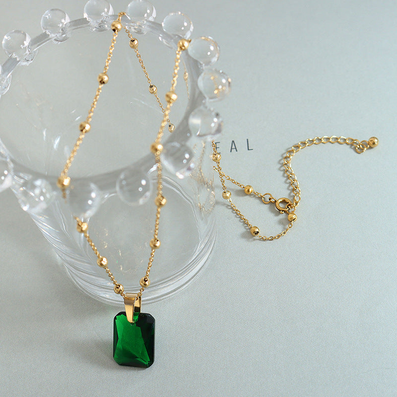 emerald-zircon-pendant-necklace-earring-jewelry-set