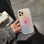 Halo Dyed Sun Flower iPhone Case - Viexta