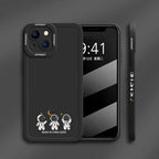 astronaut-couple-silicone-iphone-case - Viexta