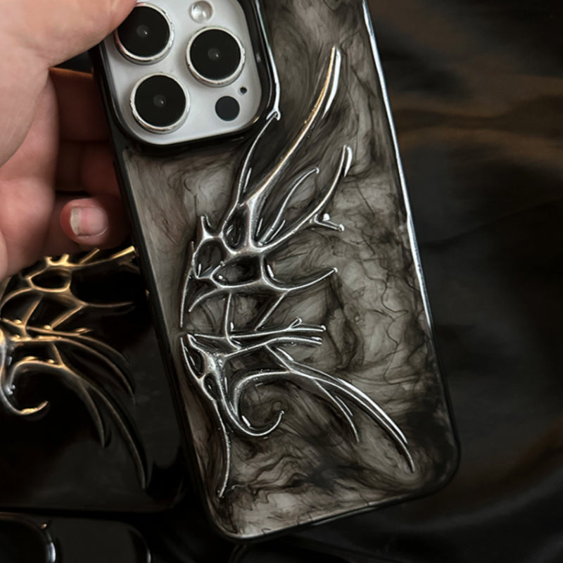 Blooming Three-dimensional Wings iPhone Case