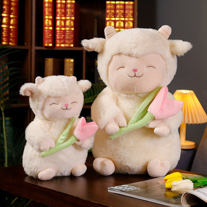 Tulip Lamb Doll Plush Toy