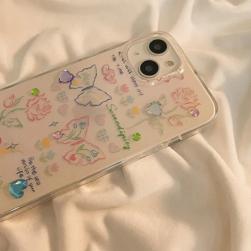 Transparent Butterfly iPhone Case - Viexta
