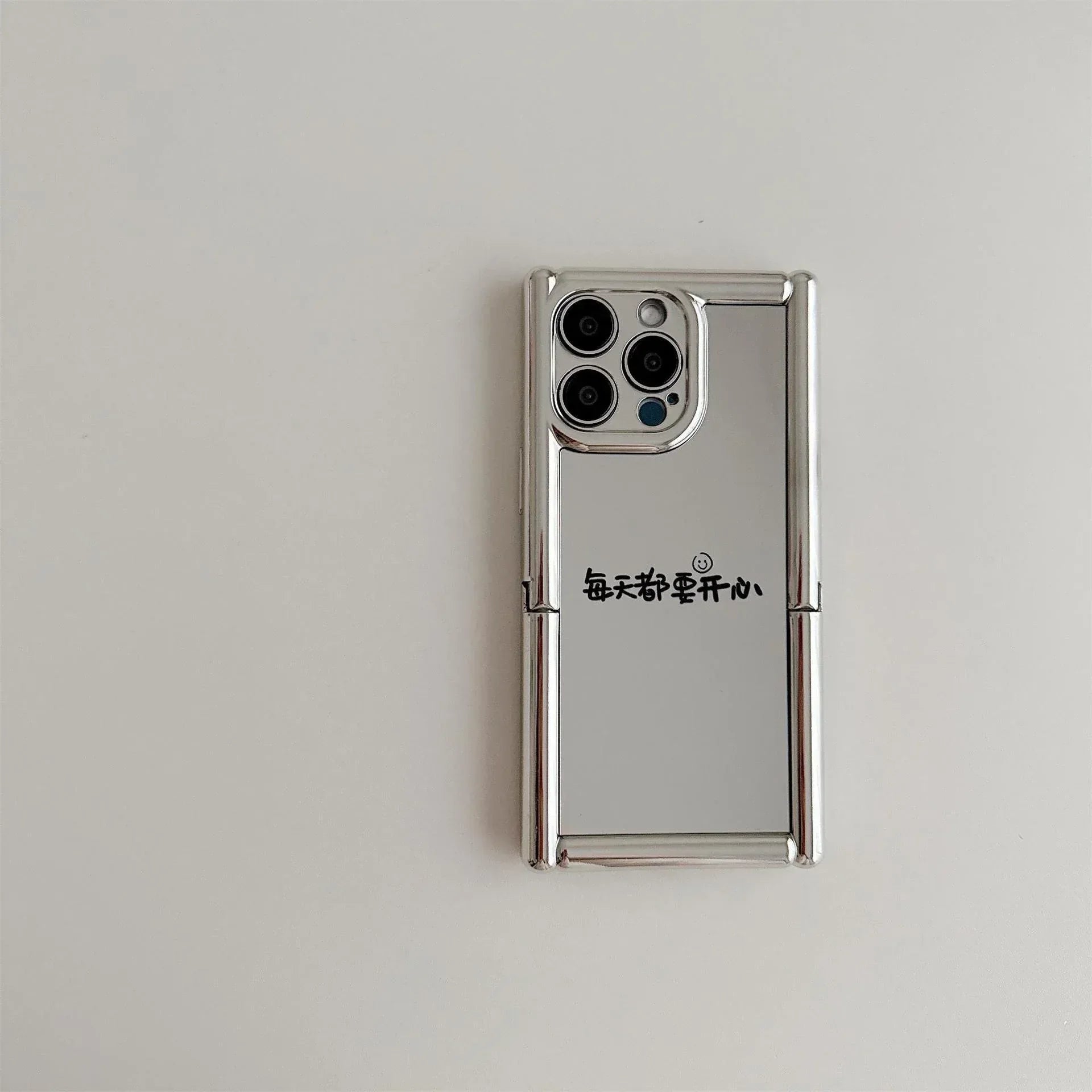Cylindrical Electroplated Mirror iPhone Case - Viexta