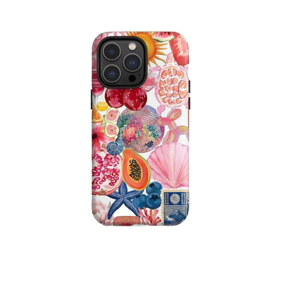 Minimalist Marine Bio Printed iPhone Case - Viexta