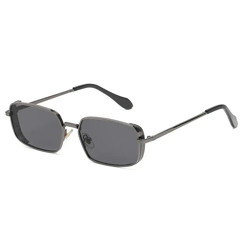 Metal Punk Square Sunglasses - Viexta