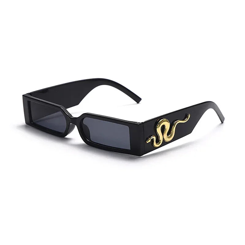 Diamond-studded Snake Sunglasses For Men And Women - Viexta