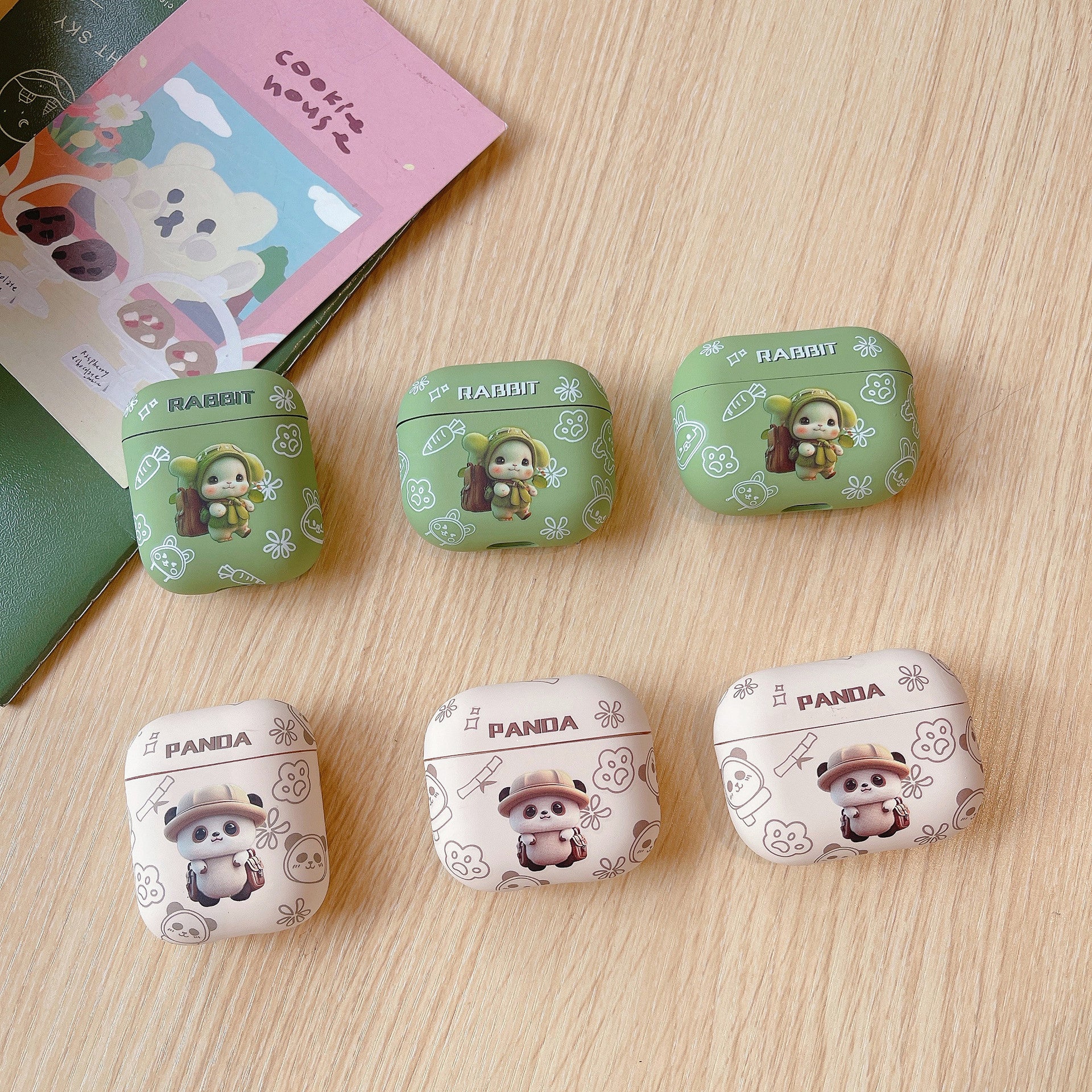 AirPods Cartoon Frosted Cover