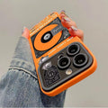 CD Record Large Window iPhone Case - Viexta