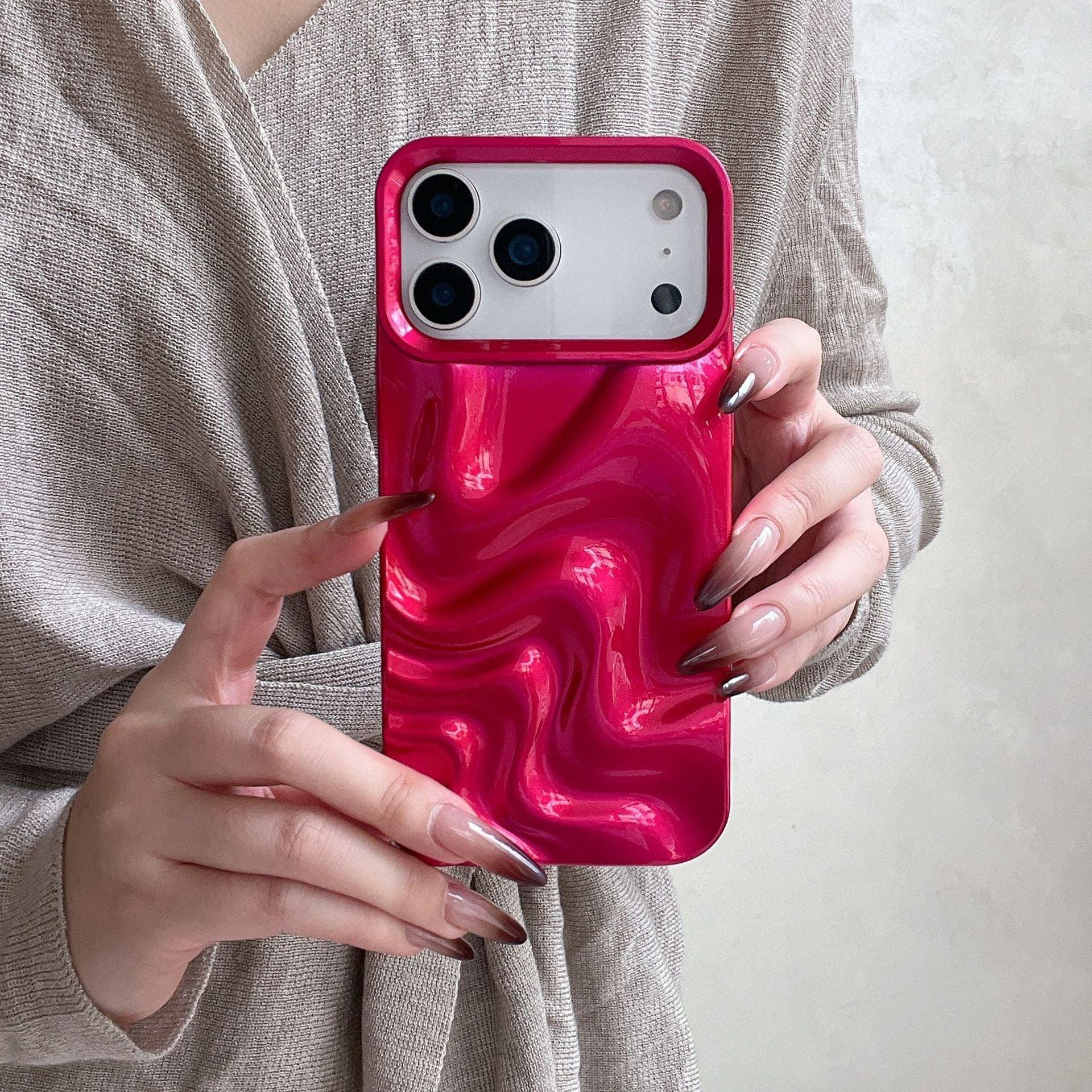 Korean Water Ripple Soft Shell iPhone case - Viexta