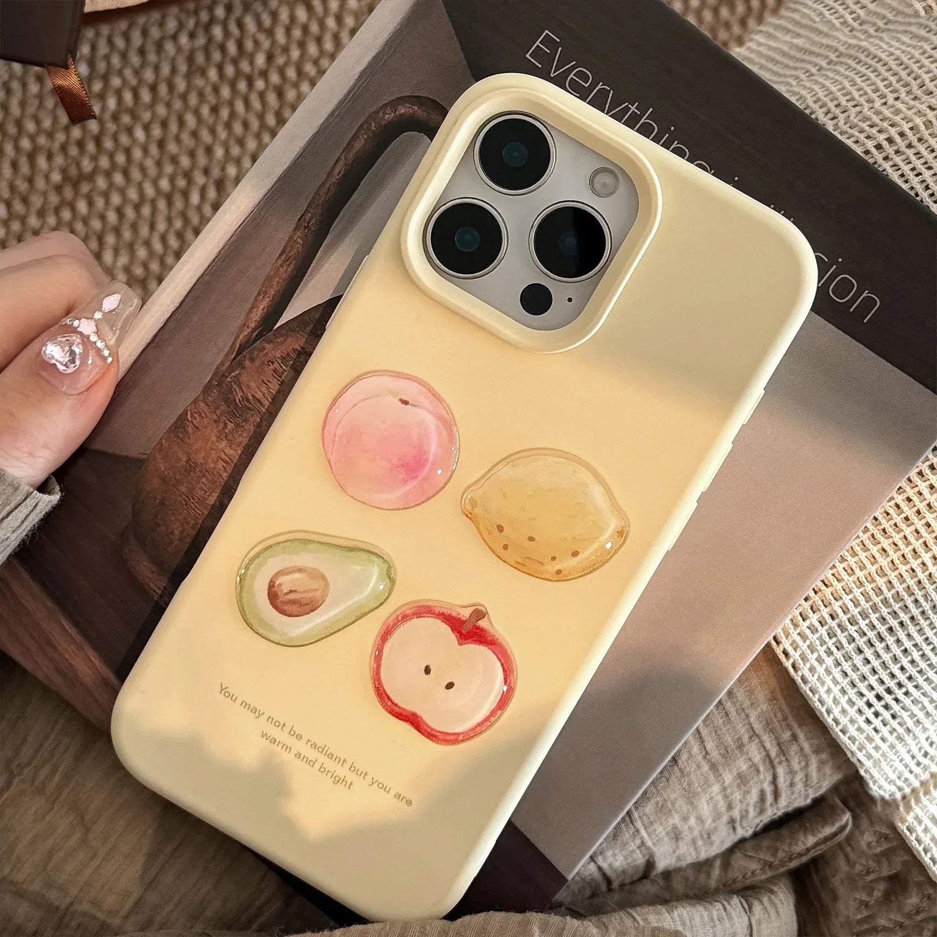 Graffiti 3D Oil Painting Fruit iPhone Case - Viexta